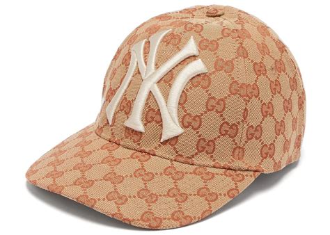 gucci ny yankees sneakers|Gucci yankee hat.